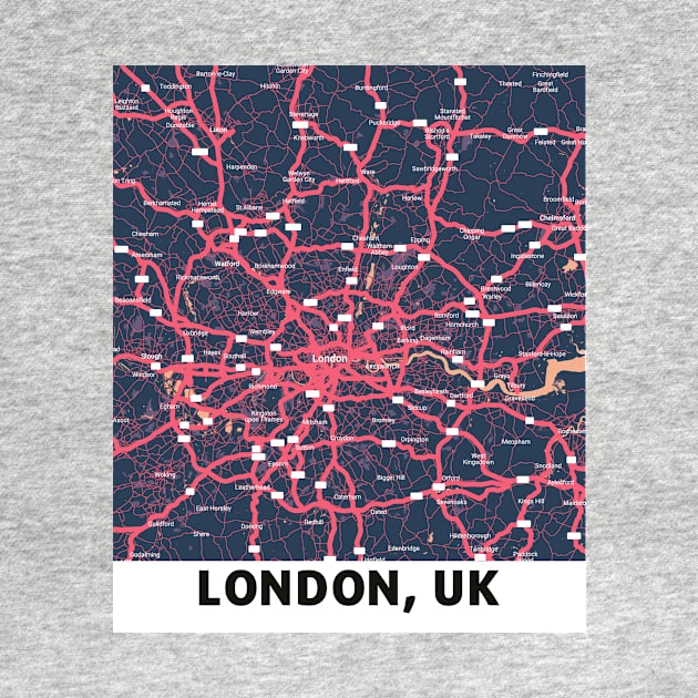 London map by IOANNISSKEVAS